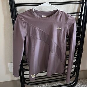 Tracksmith Van Cortlandt Long Sleeve - Mauve Color